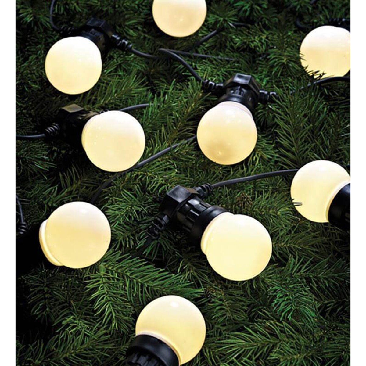 Łańcuch choinkowy dekoracja 7,5m 10 LED 3,6W ciepła