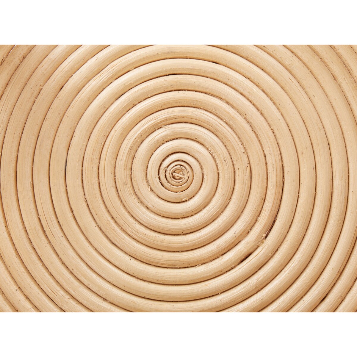 Stolik pomocniczy rattanowy 3 półki naturalny TROOLIE