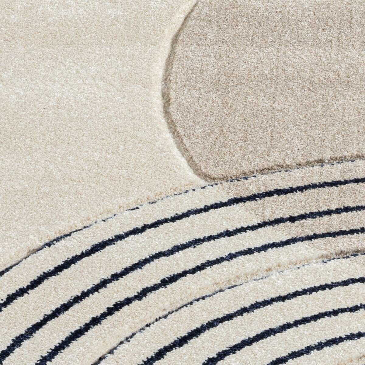 Dywan z rzeźbionym runem Bonny 71570 beżowy, geometryczny 160x230