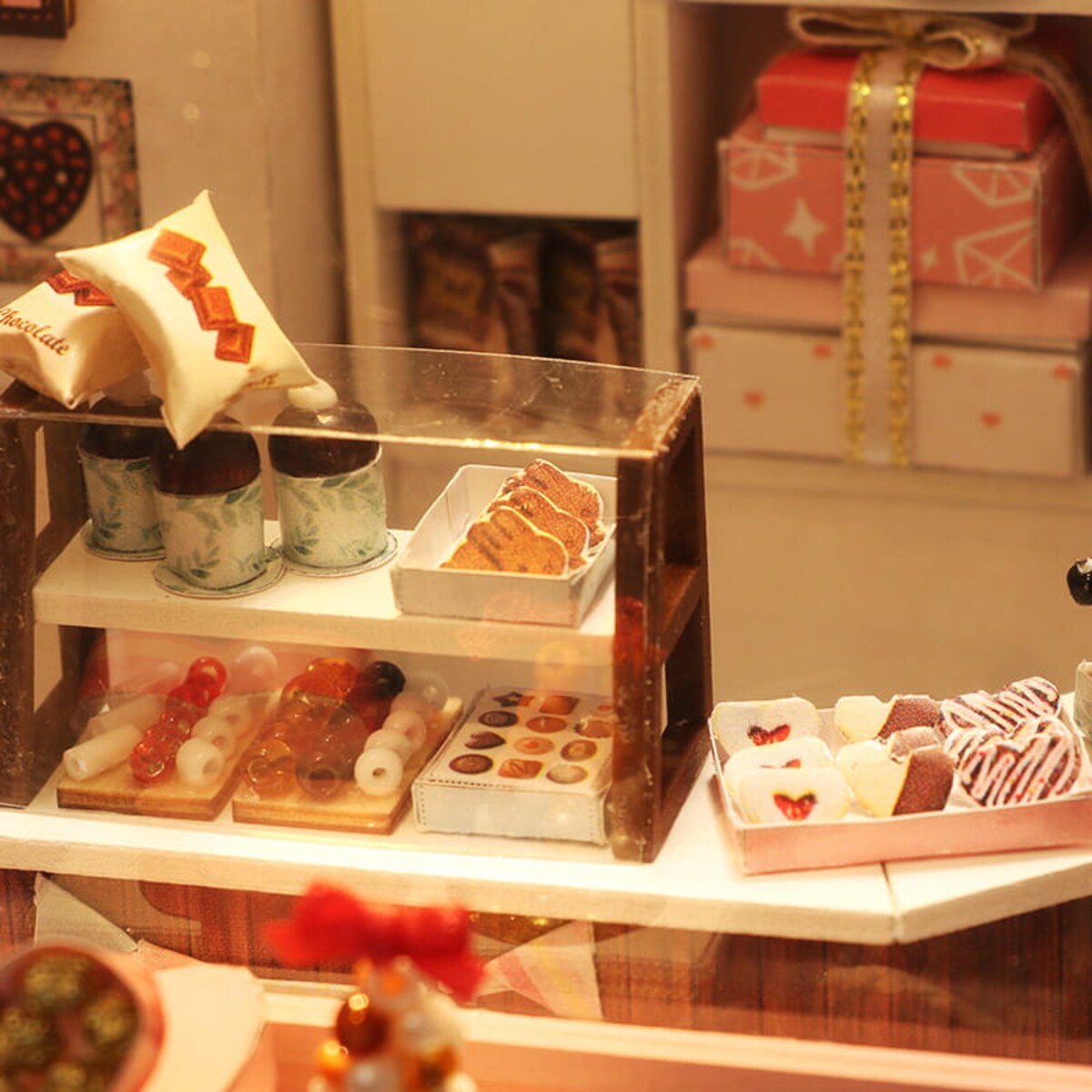 Miniaturowy domek - Cukiernia za rogiem