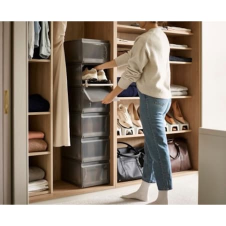 Zestaw 6 pojemników do przechowywania butów ShoeCase Joseph Joseph