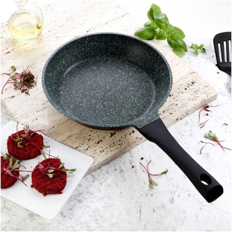 Patelnia do smażenia 26cm indukcja granitowa nieprzywierająca TIROSS