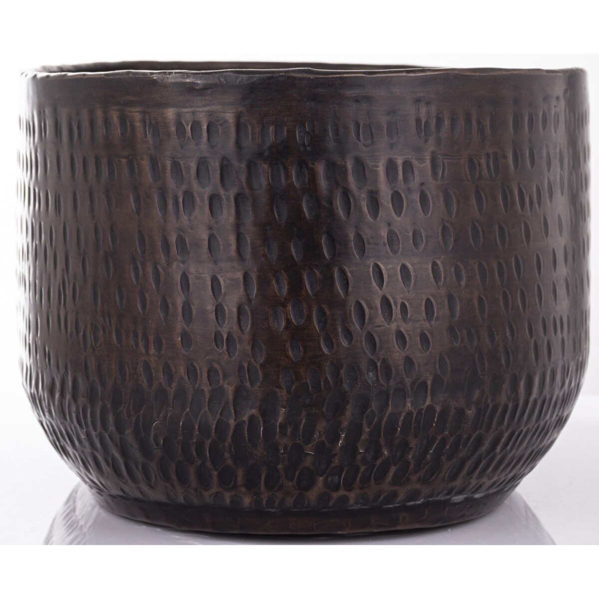 Osłonka metalowa 2 szt. 21x45x31 cm MERI złota i brązowa