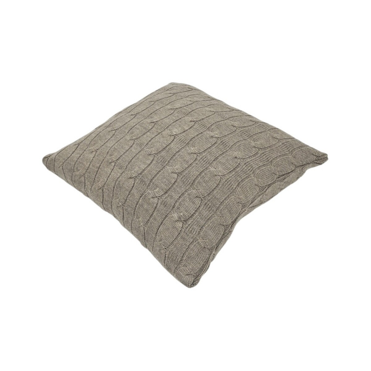 Poszewka dzianinowa na poduszkę 45x45 cm – VERONA TAUPE