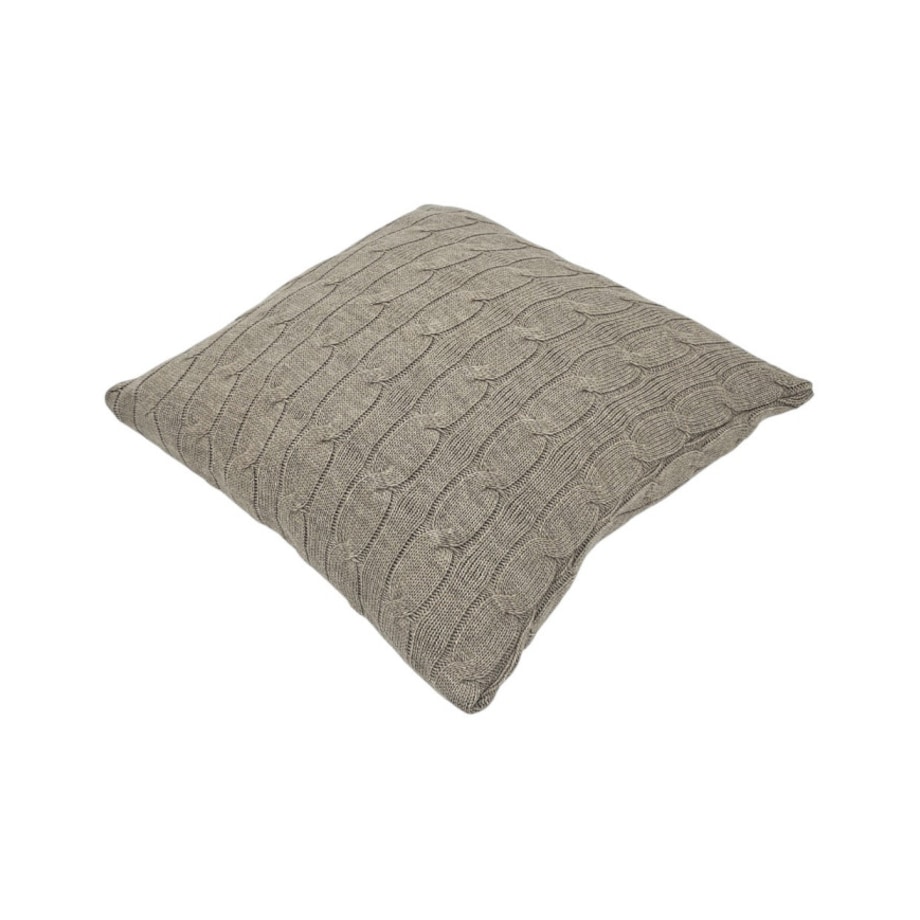 Poszewka dzianinowa na poduszkę 45x45 cm – VERONA TAUPE