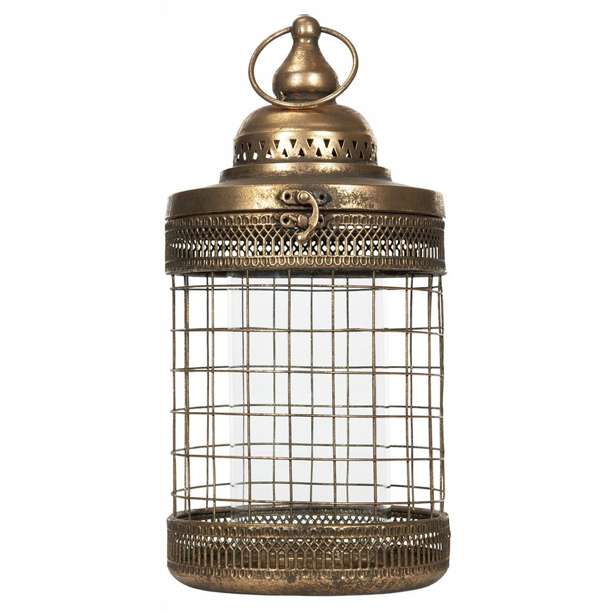 LAMPION ALANA stare złoto retro wys. 35cm