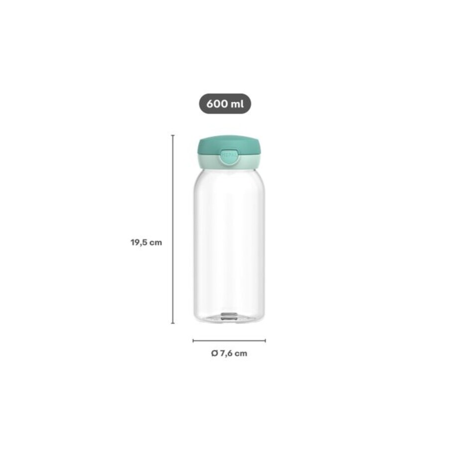 Butelka Flip Cap Campus 600 ml Cool Mint 107485090300