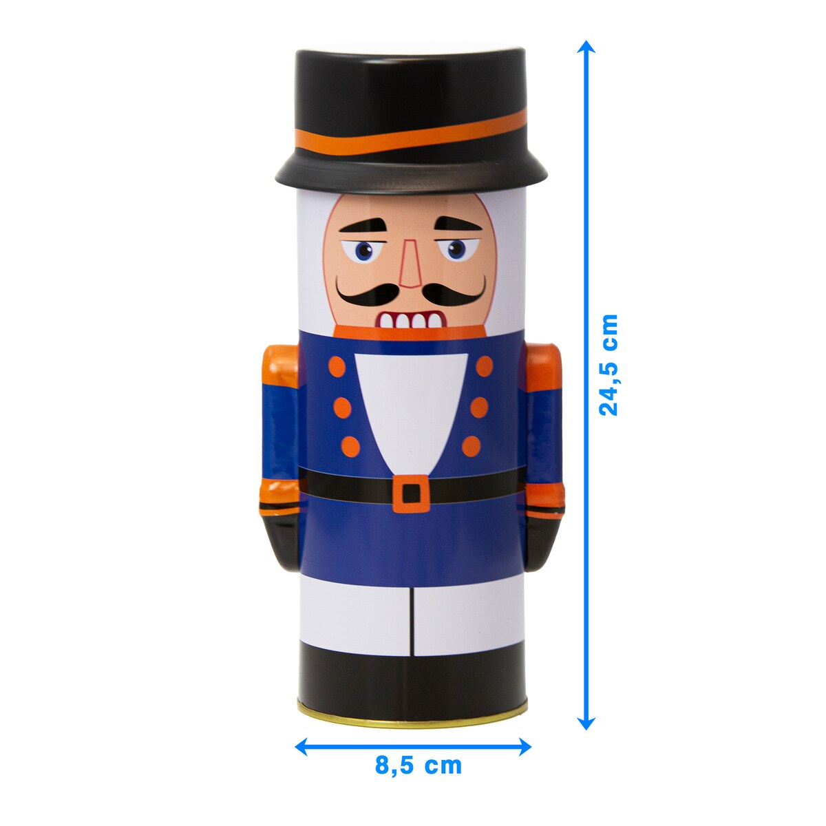 Puszka Na Pierniki Pojemnik Ciastka Świąteczna Boże Narodzenie 24,5X8,5 Cm Herbatę Cukierki