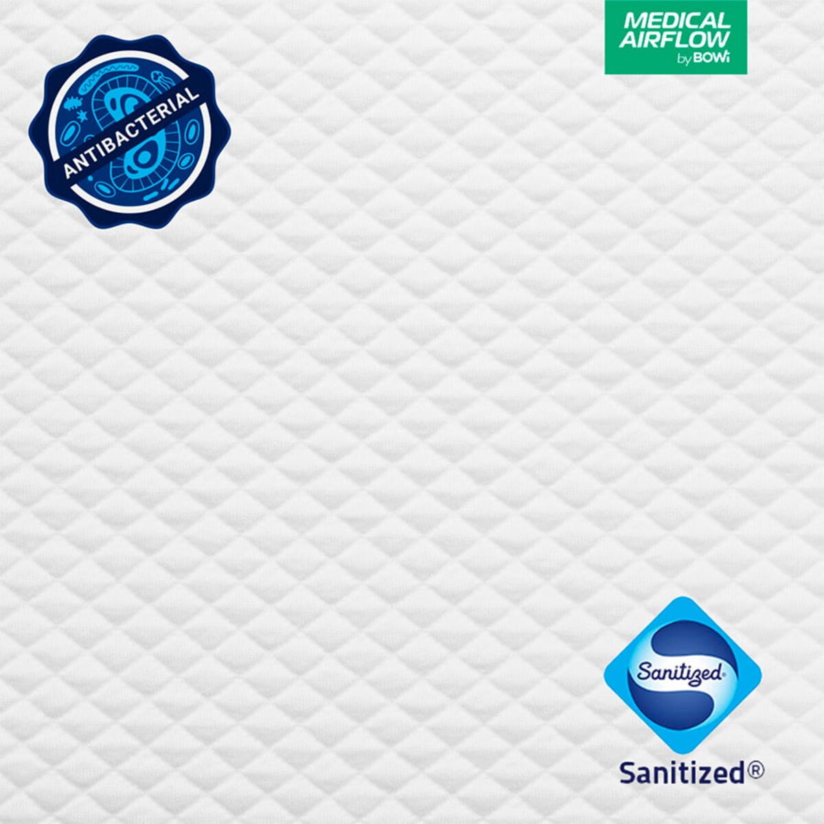 Antybakteryjna poszewka z jonami srebra 60X50 cm