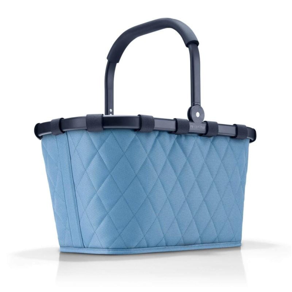 Koszyk carrybag frame rhombus blue