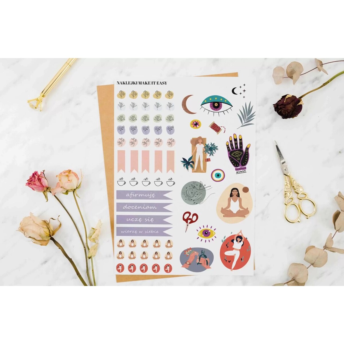 Naklejki – chwila dla siebie