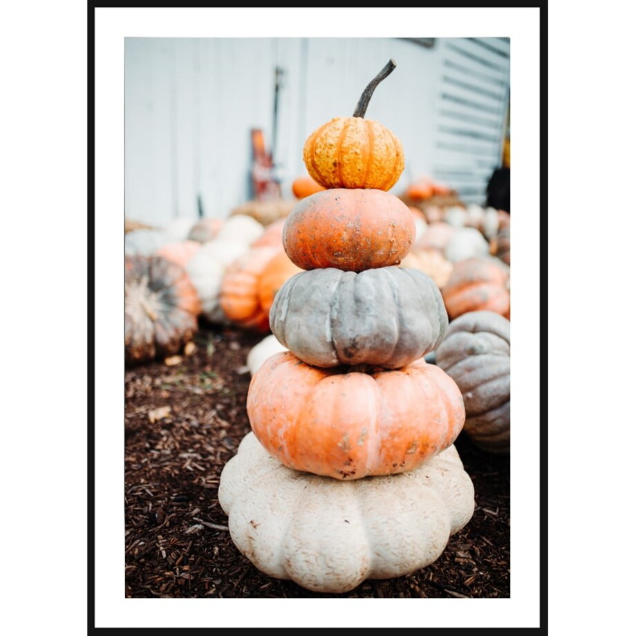 Poster Story, Plakat, Obraz - Wieża z Dyń, wymiary 60 x 84 cm