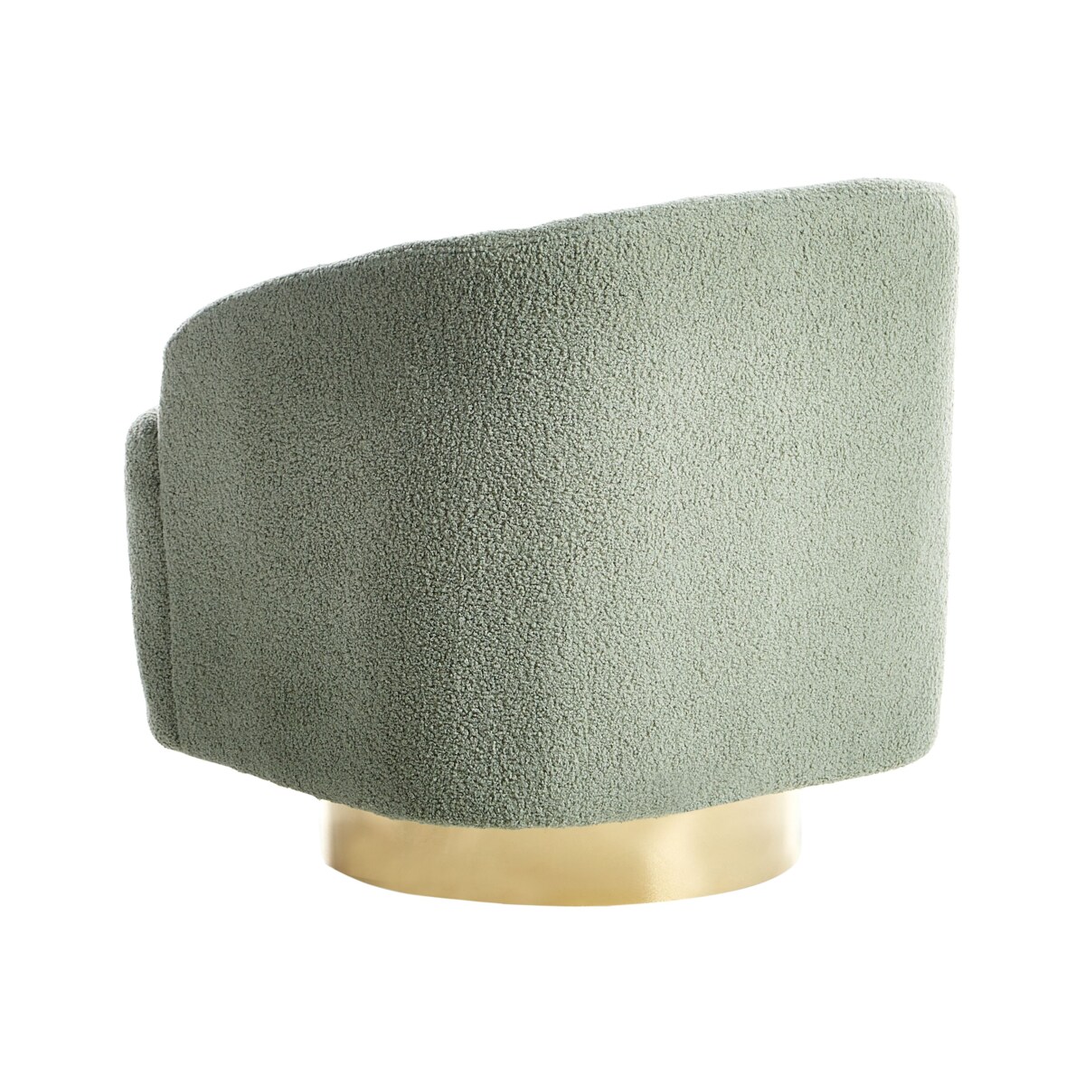 Fotel LAVIK Boucle Jasnozielony