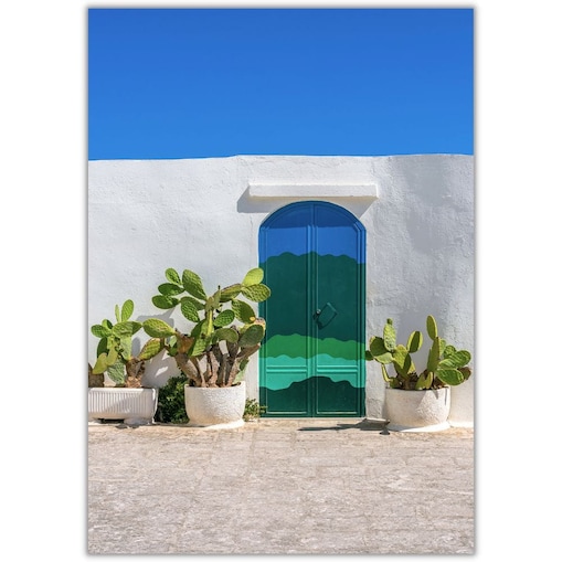 plakat drzwi apulia włochy 50x70