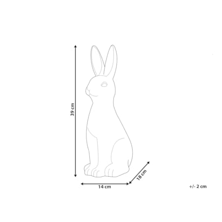 Figurka królik biała PAIMPOL