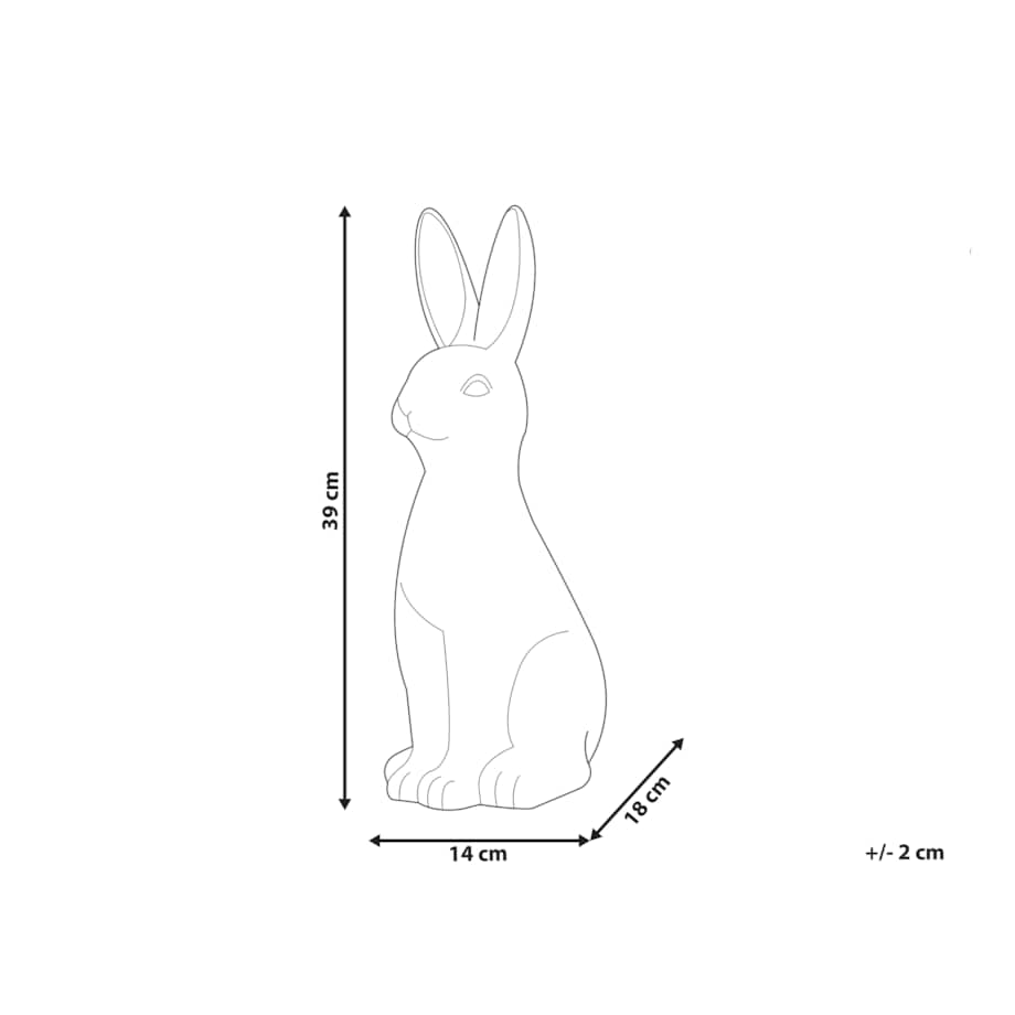 Figurka królik biała PAIMPOL