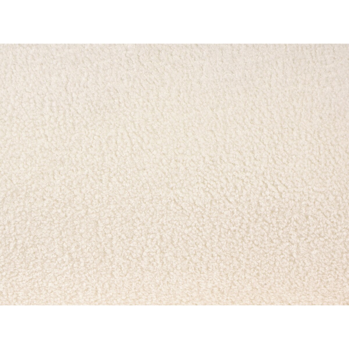 Sofa dla 3 osób AFOSS Boucle Złamana biel