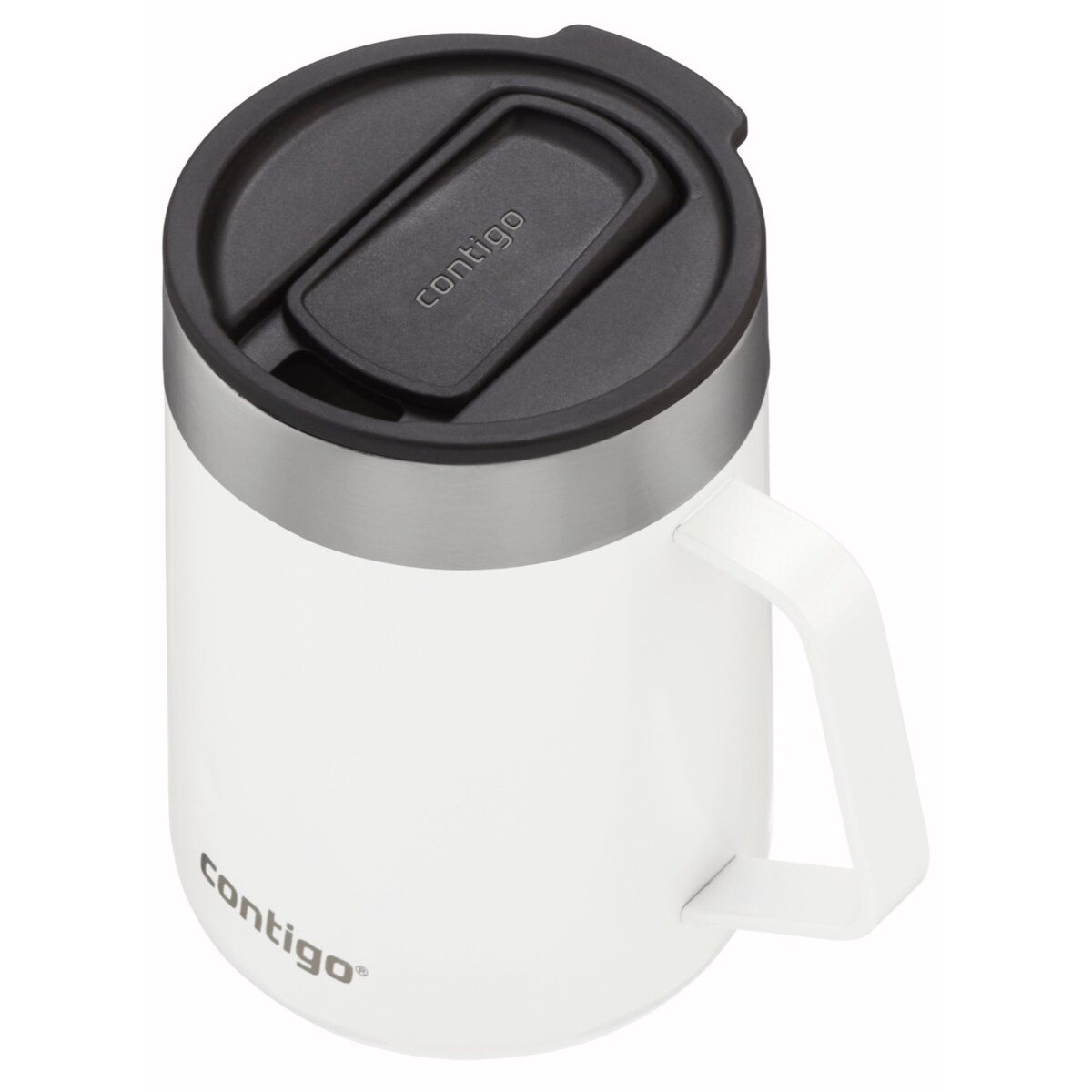Kubek termiczny z uchem Contigo Streeterville 420 ml - Biały