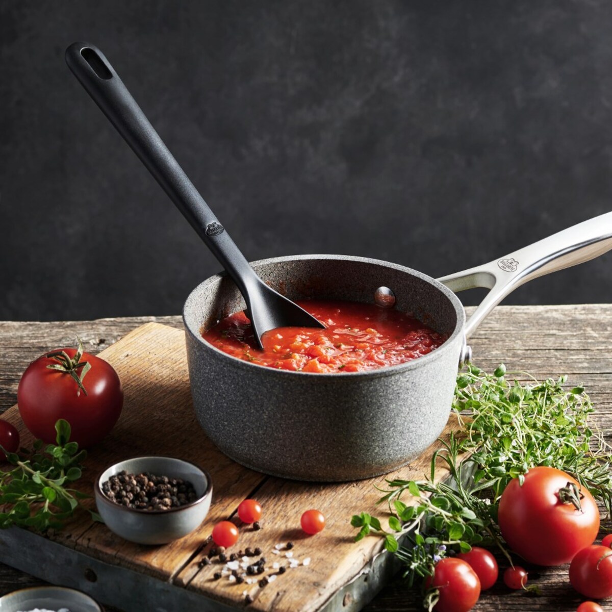 Rondelek indukcyjny Ballarini Salina Granitium - 1.4 ltr