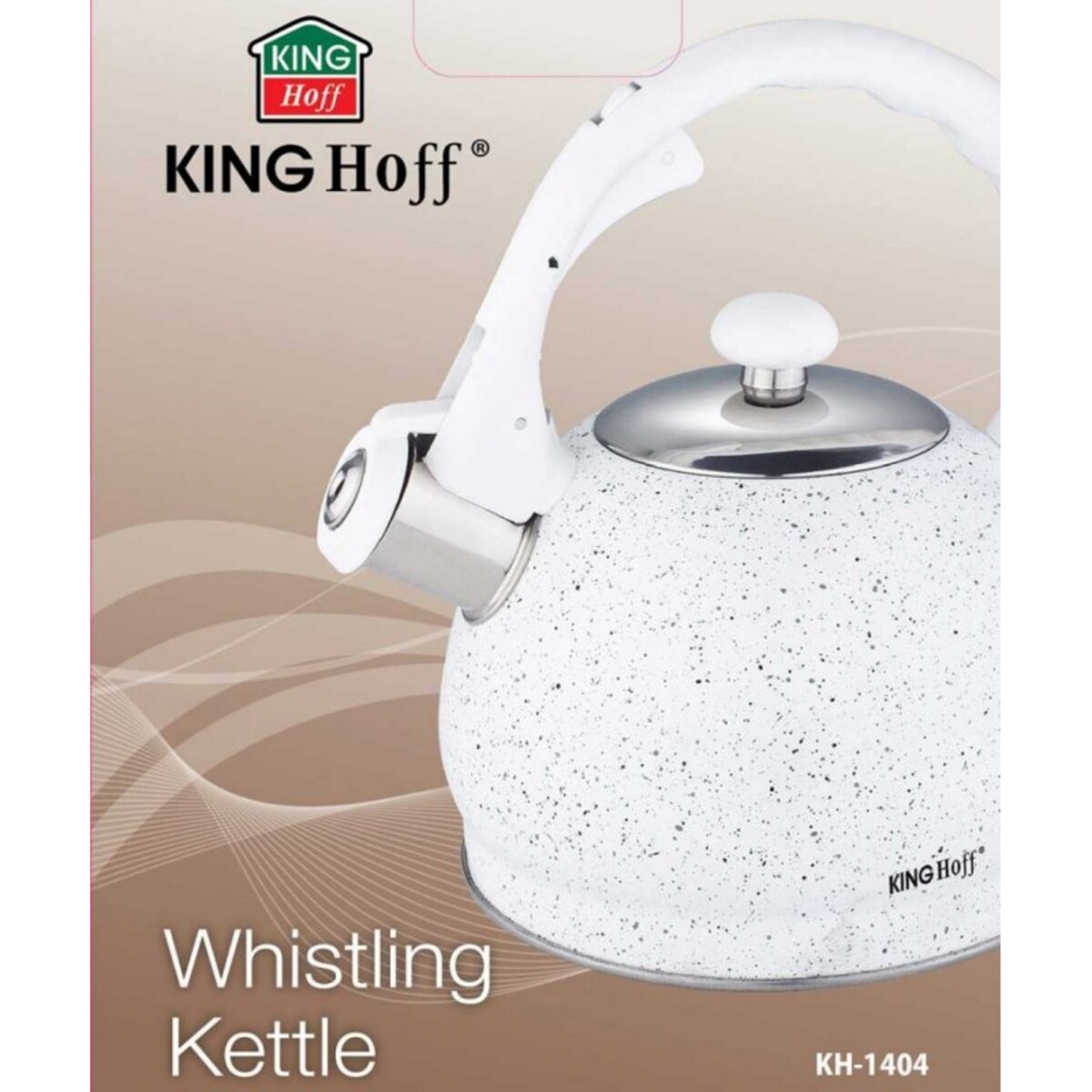 Czajnik Z Gwizdkiem 2L Kinghoff Marble