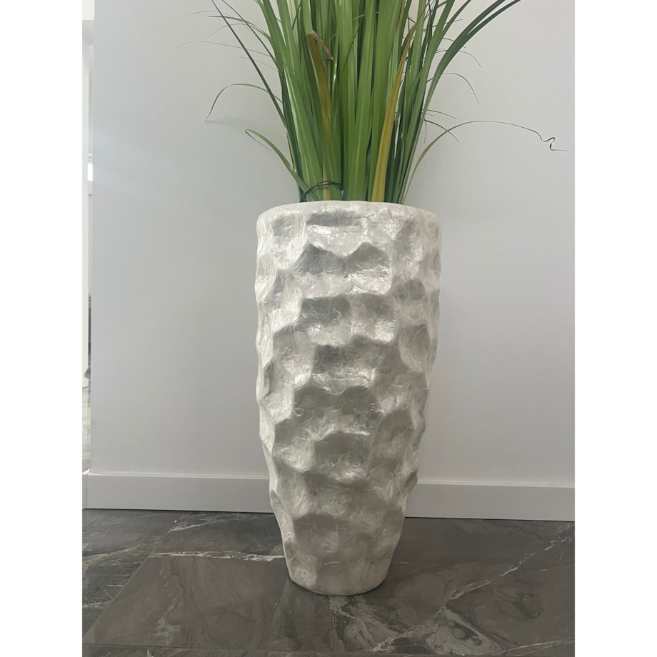 Srebrna donica perłowa muszelkowa Glamour Premium 63