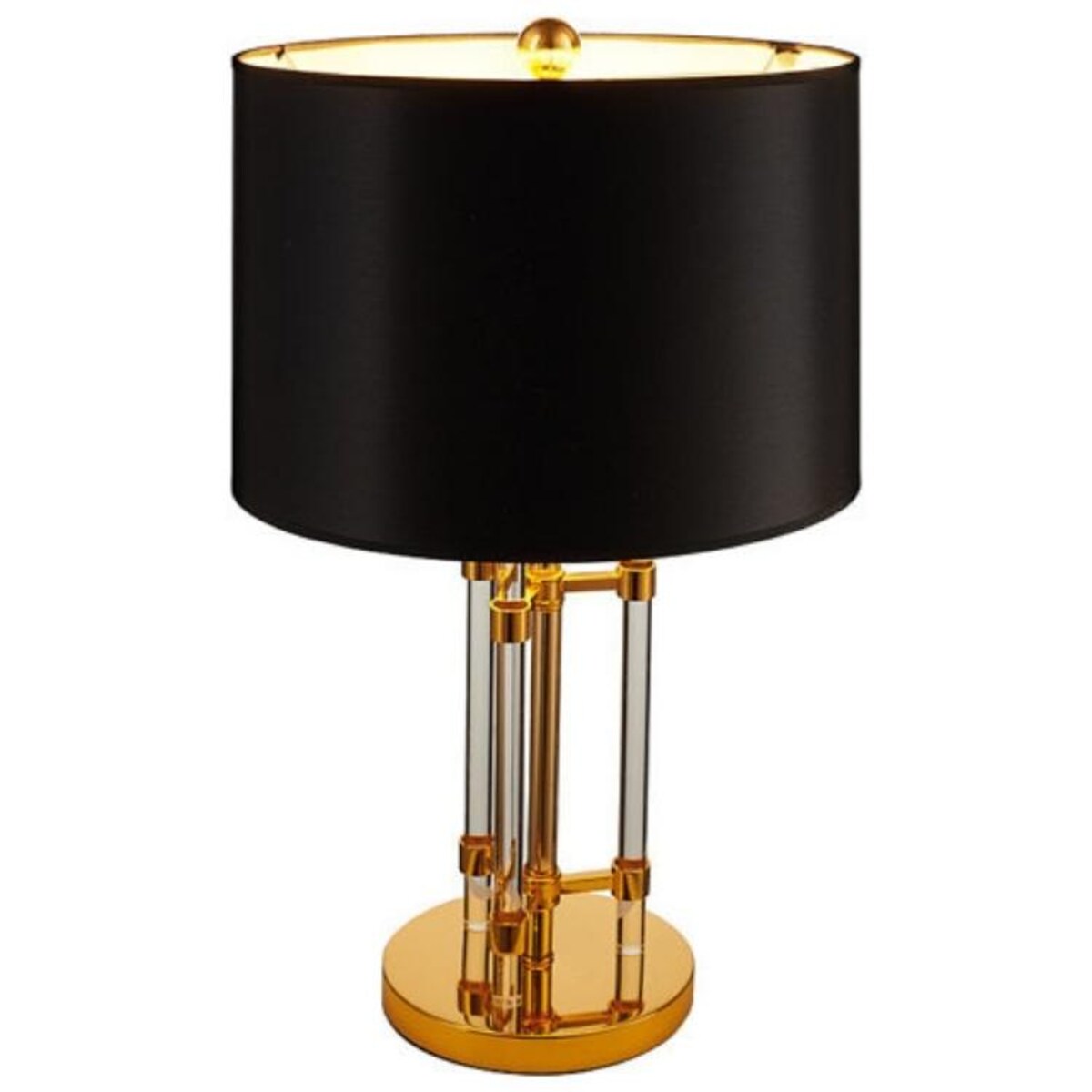 Lampka stołowa do gabinetu Exclusivo DN921 Step czarna złota