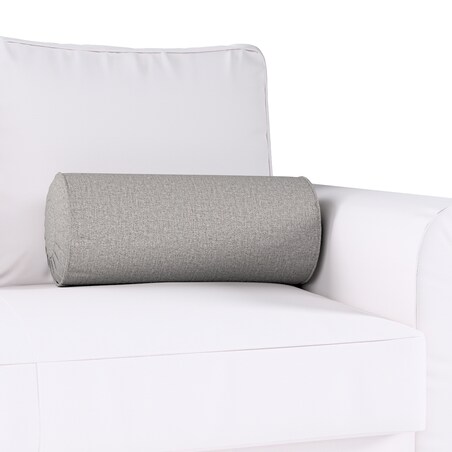 Poduszka wałek z zakładkami, szary, Ø20 x 50 cm, Edinburgh