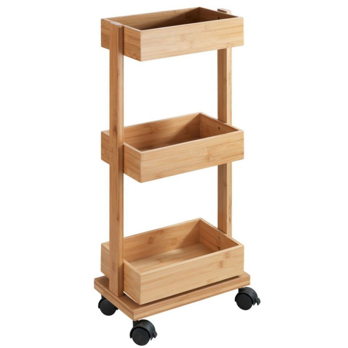 Wózek łazienkowy na przybory TORTONA, 3 poziomy, WENKO