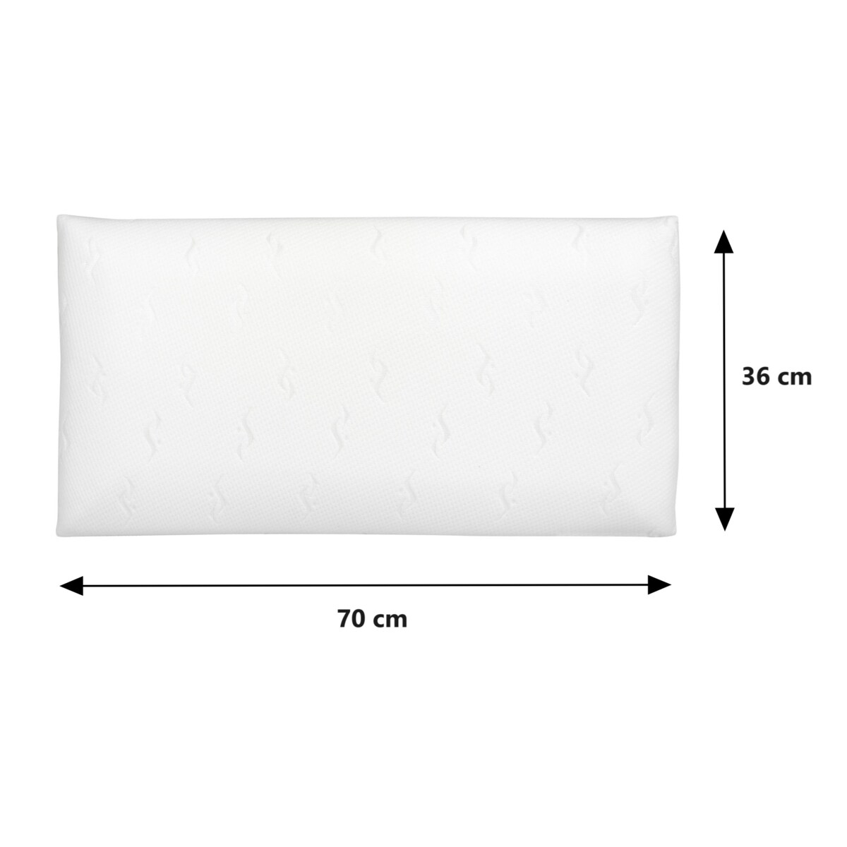 Poduszka Ortopedyczna 70X36 Pianka Memory Visco Termoplastyczna Do Spania