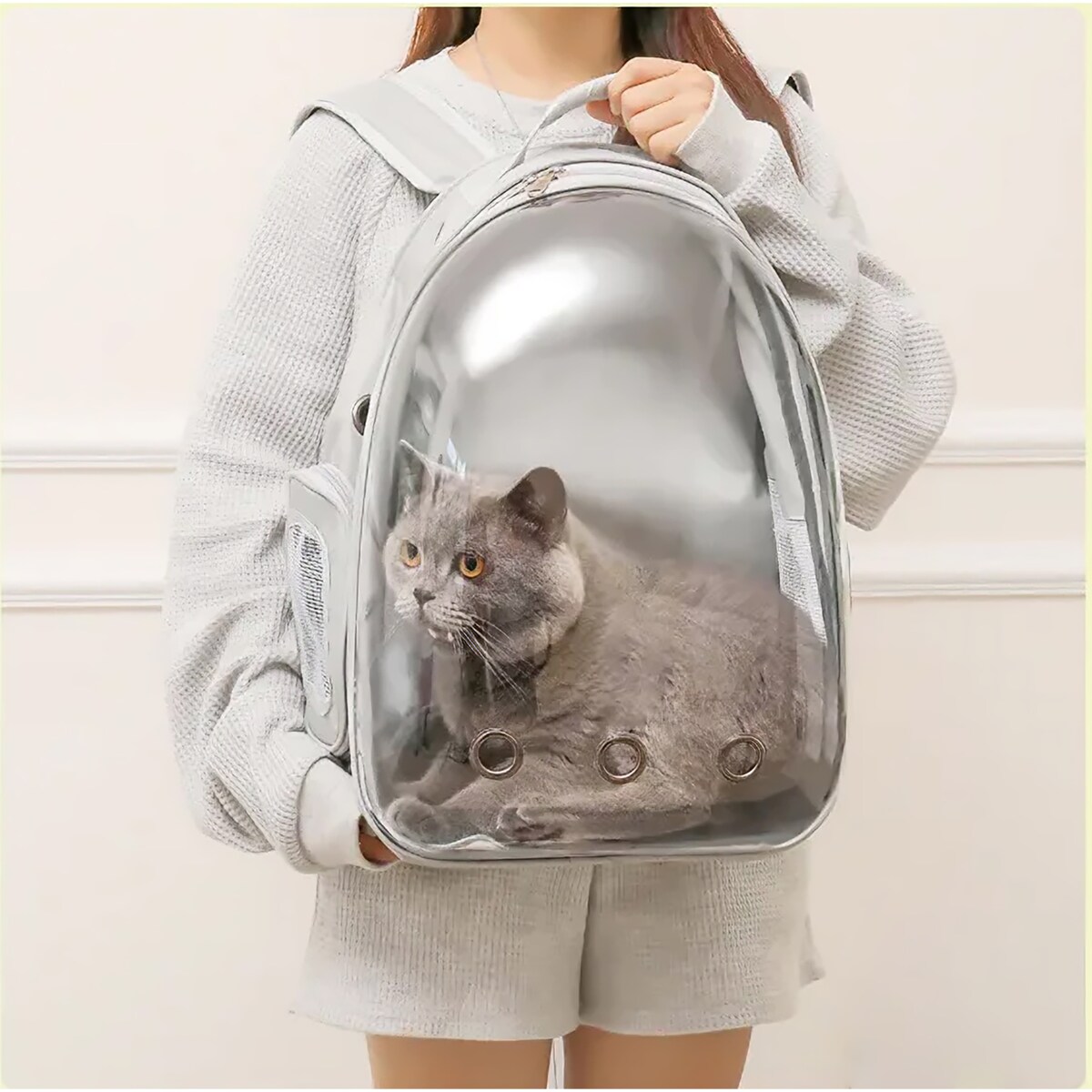 Transporter Dla Kota Psa Królika Zwierząt Plecak Transportowy Kojec Torba