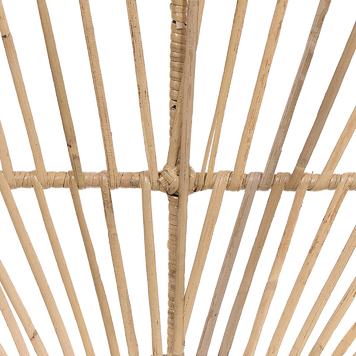 Stolik kawowy ogrodowy CESENATICO 67 cm 67 cm Rattan Naturalny