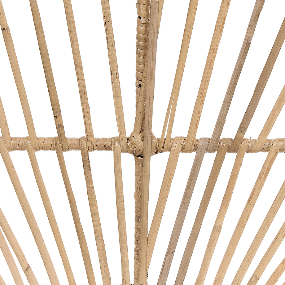 Stolik kawowy ogrodowy CESENATICO 67 cm 67 cm Rattan Naturalny