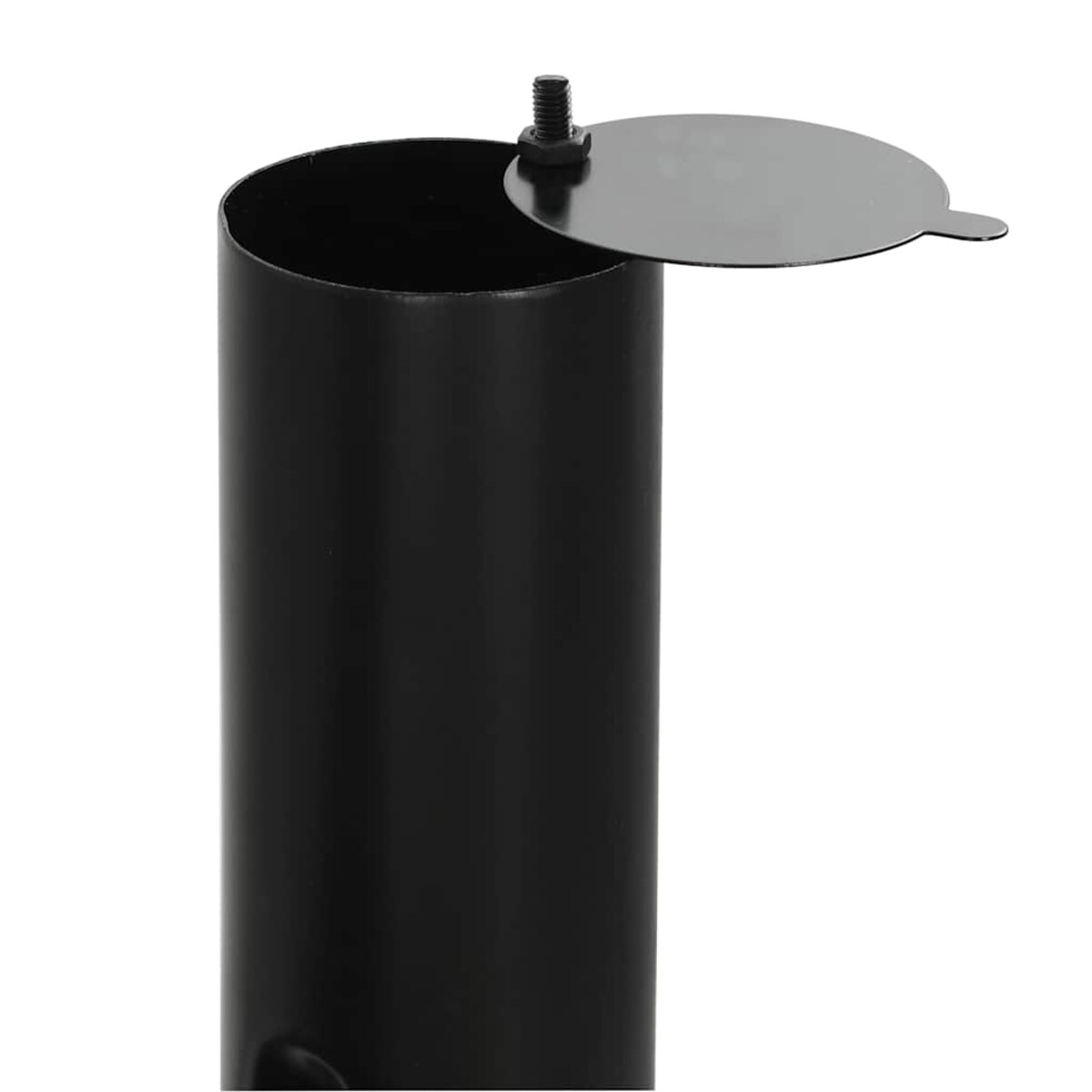 vidaXL Klasyczny grill z wędzarnią na węgiel drzewny