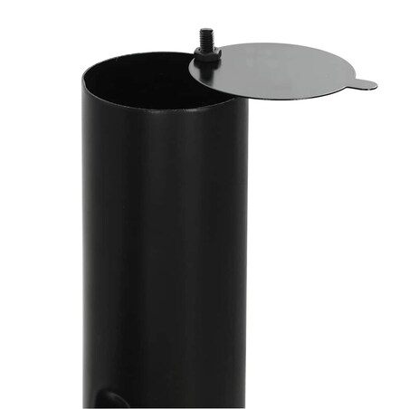 vidaXL Klasyczny grill z wędzarnią na węgiel drzewny