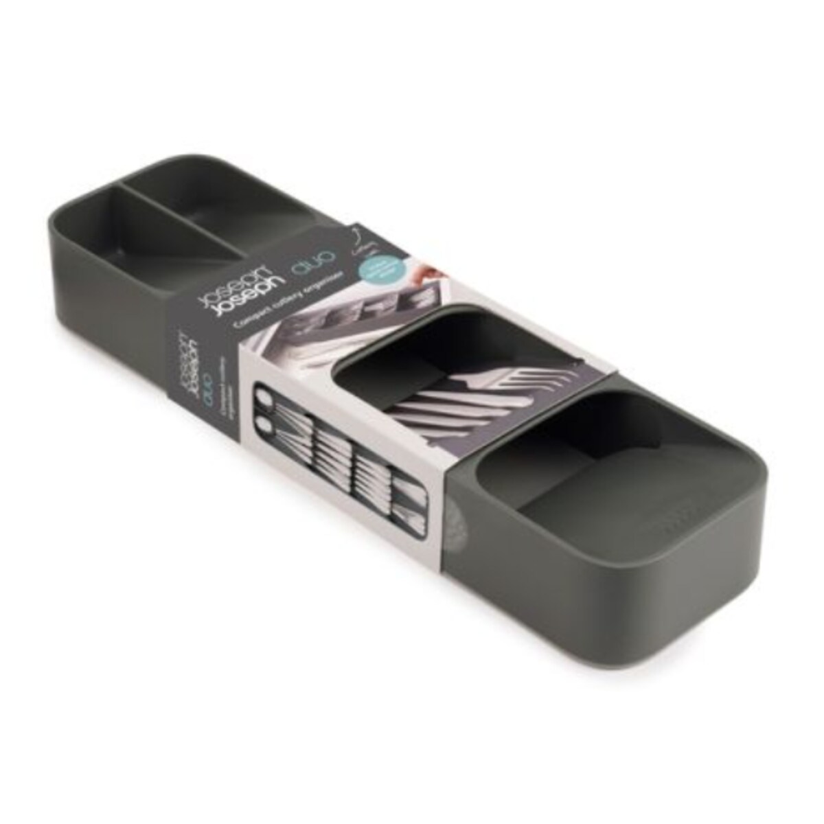 Organizer na sztućce do szuflady Duo Joseph Joseph