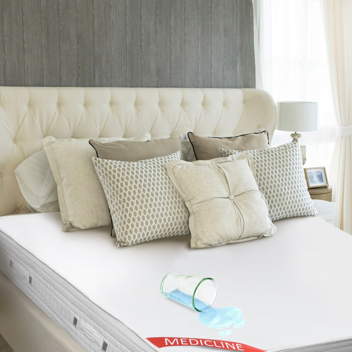 Nakładka Ochraniacz Na Materac Wodoodporna 90X200