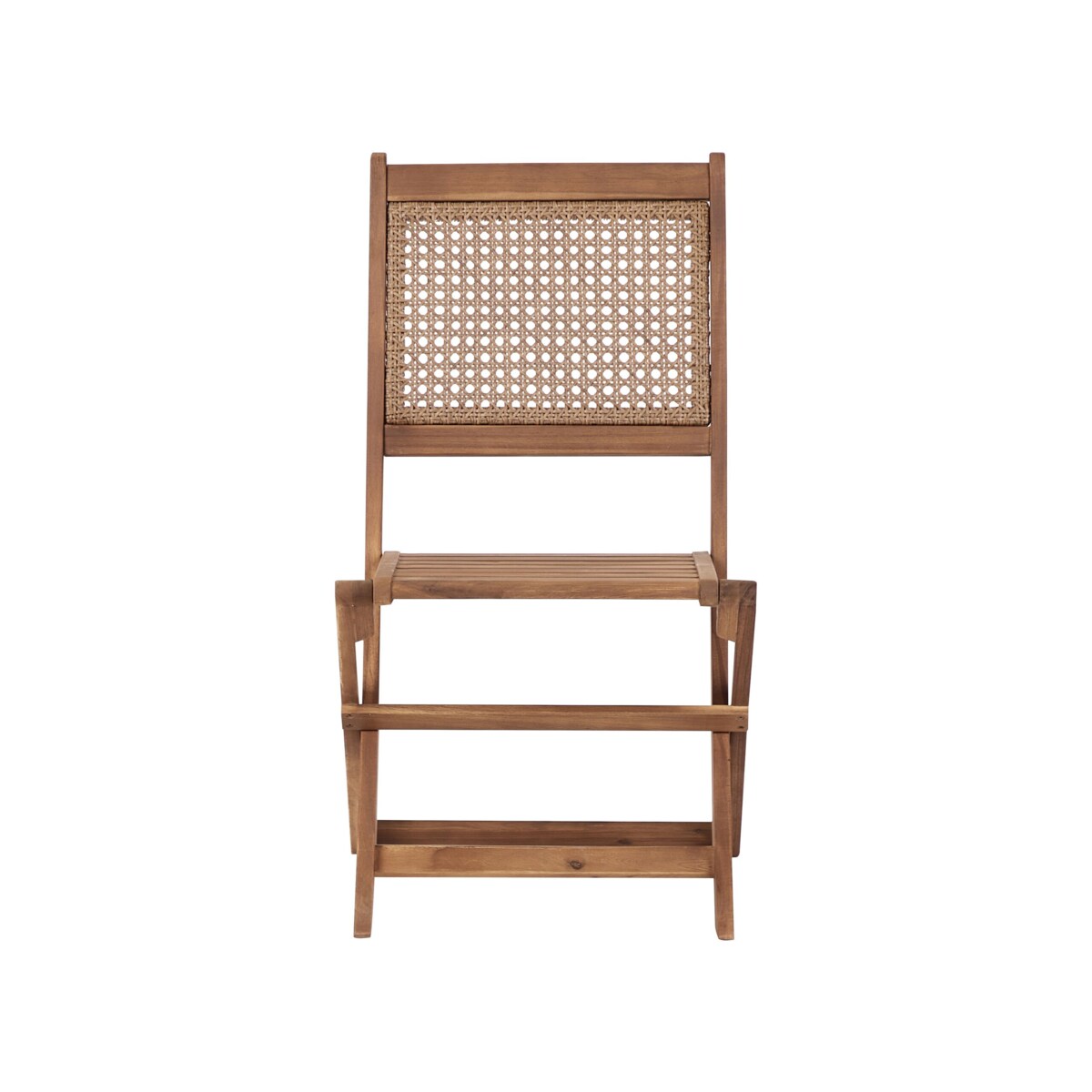 Zestaw mebli balkonowych Składane PARAGGI Certyfikowane drewno akacjowe Brązowy