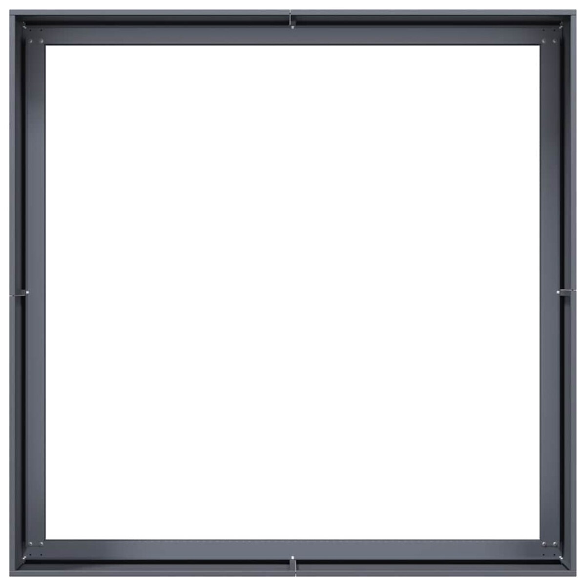 vidaXL Doniczka Antracyt 100x100x40 cm Stal