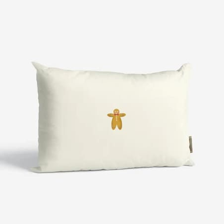 Poduszka świąteczna -Minimalistyczny piernik