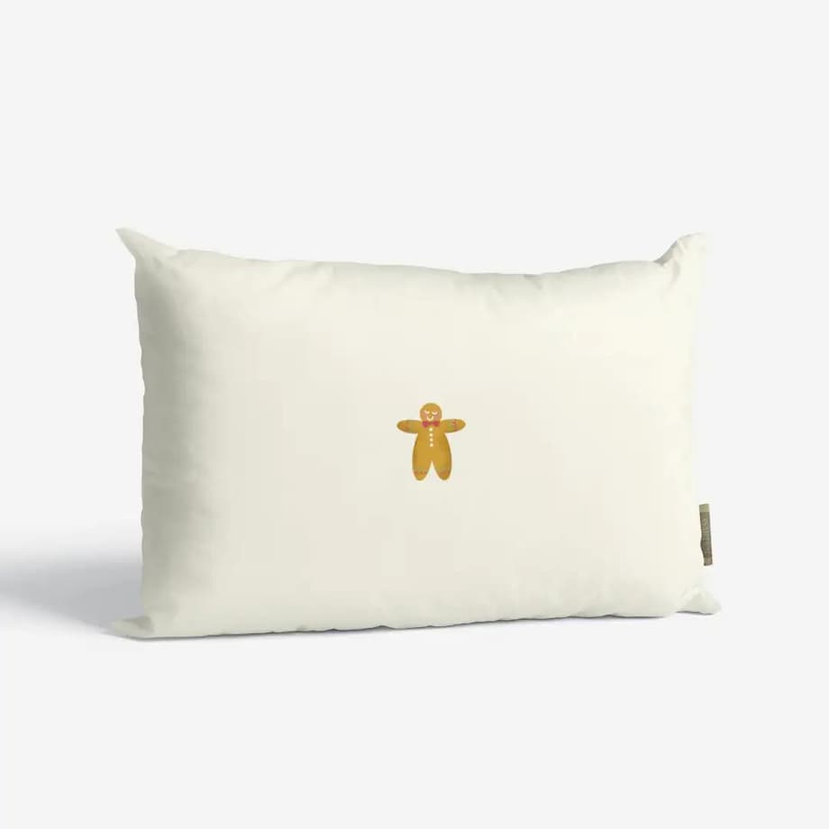 Poduszka świąteczna -Minimalistyczny piernik