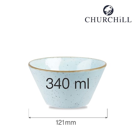 Miska konikalna Stonecast Duck Egg Blue 340 ml, 121 mm