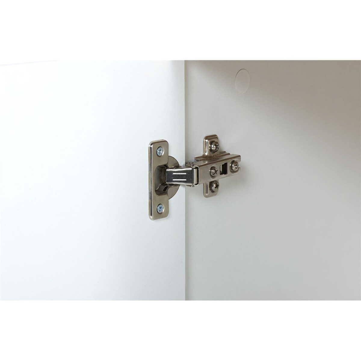 KONSIMO FRISK Skandynawska komoda biała z szufladami