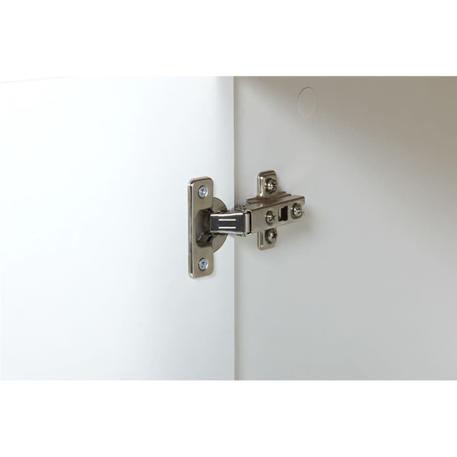 KONSIMO FRISK Skandynawska komoda biała z szufladami