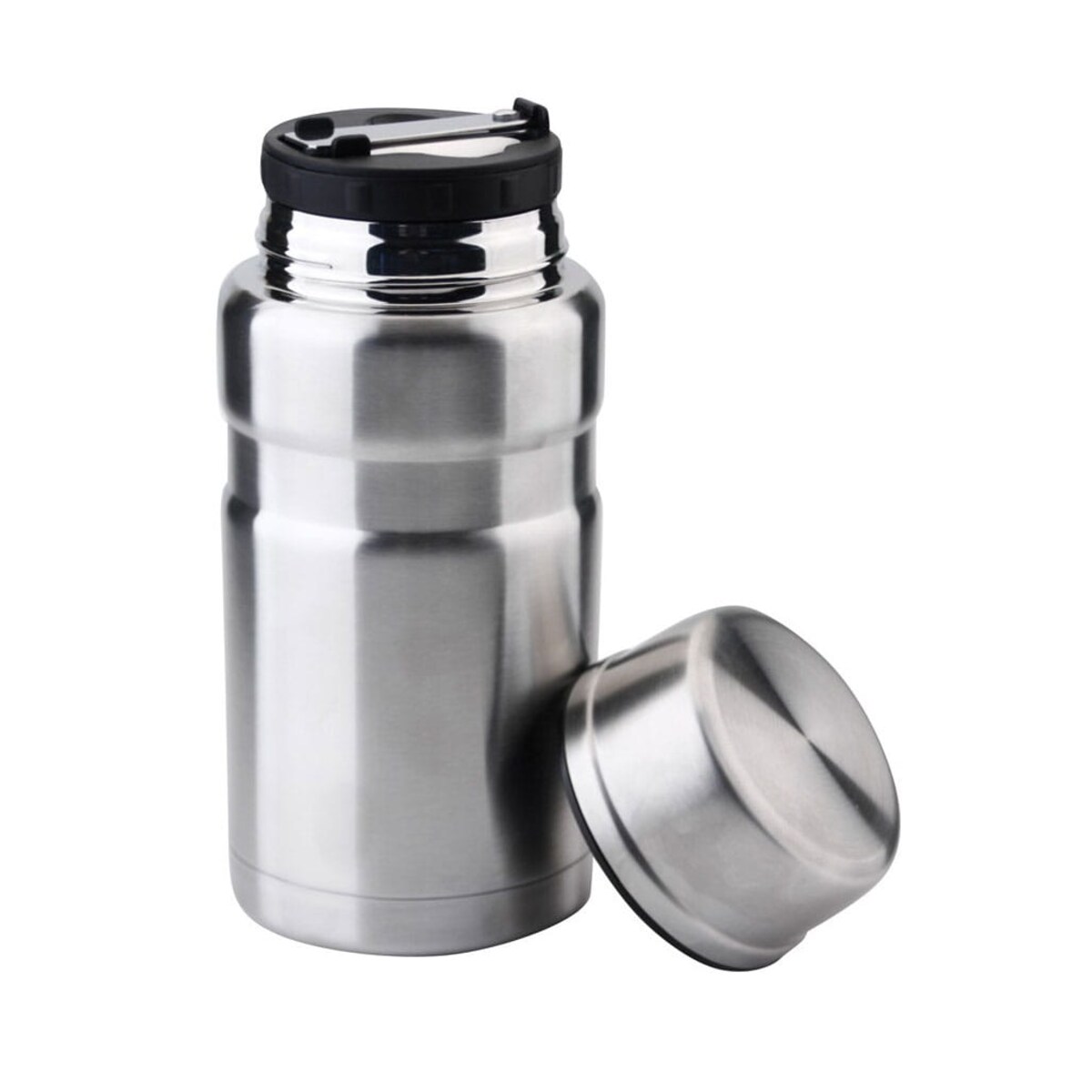 Termos obiadowy stalowy 0.75L srebrny KINGHOFF