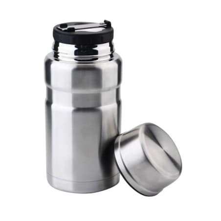 Termos obiadowy stalowy 0.75L srebrny KINGHOFF