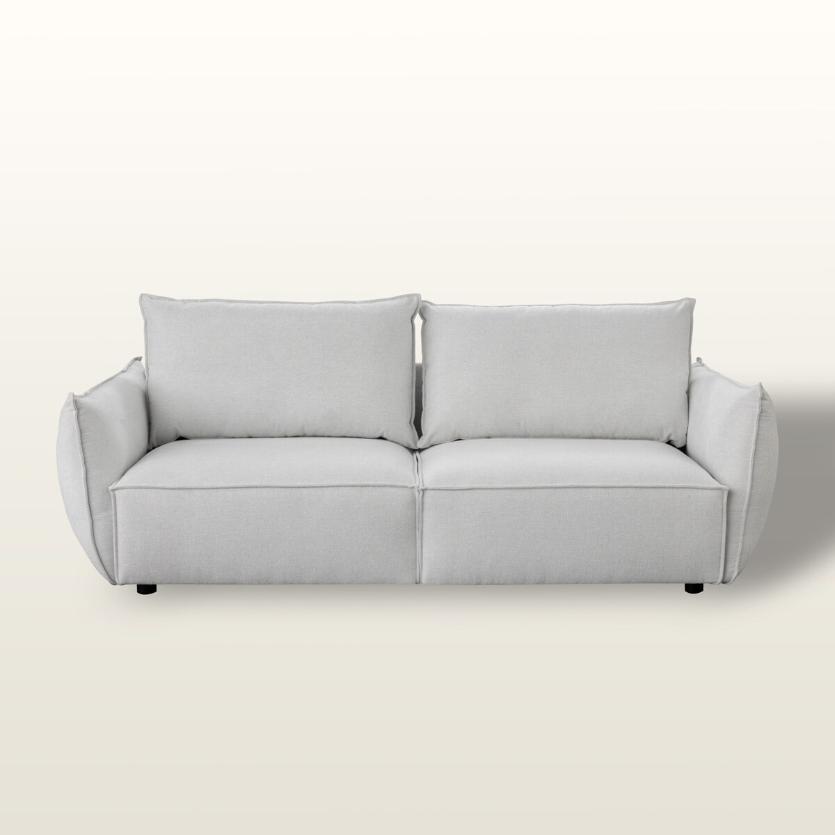 Sofa Assens beige, 220x88x81 cm
