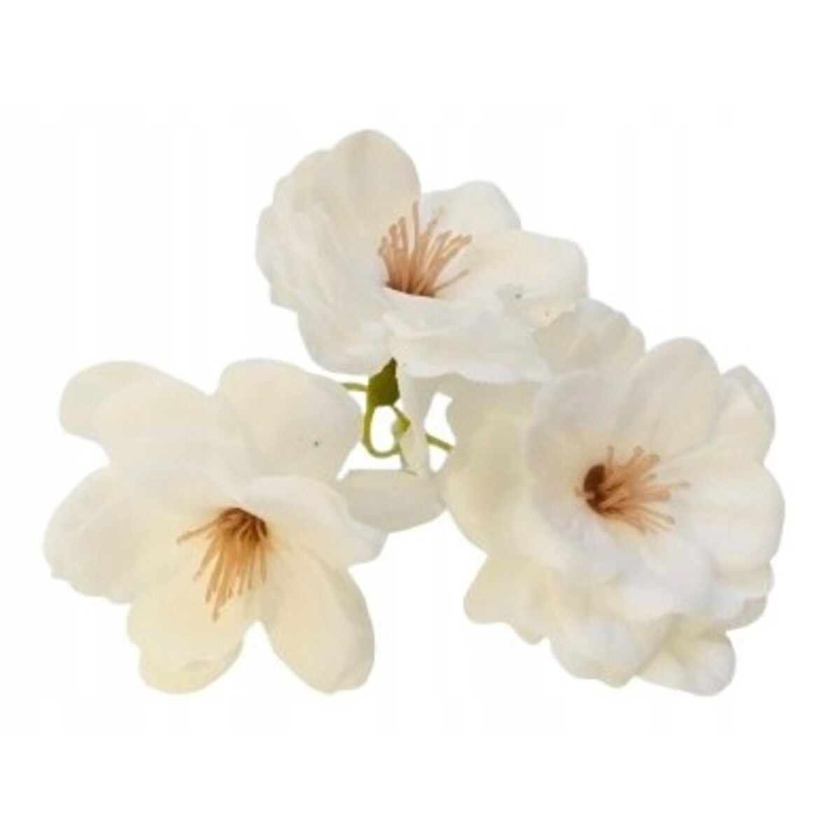 KWIATY WIŚNI MYDLANE DROBNE BIAŁE gałązki do bukietu box kompozycji stroik