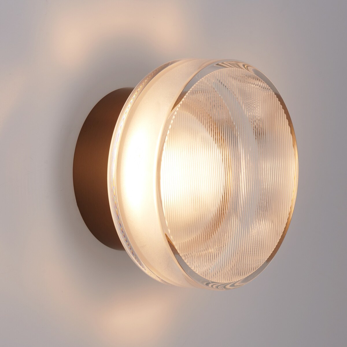 Lampa ścienna kinkiet CARMELLO 13,5 cm złota