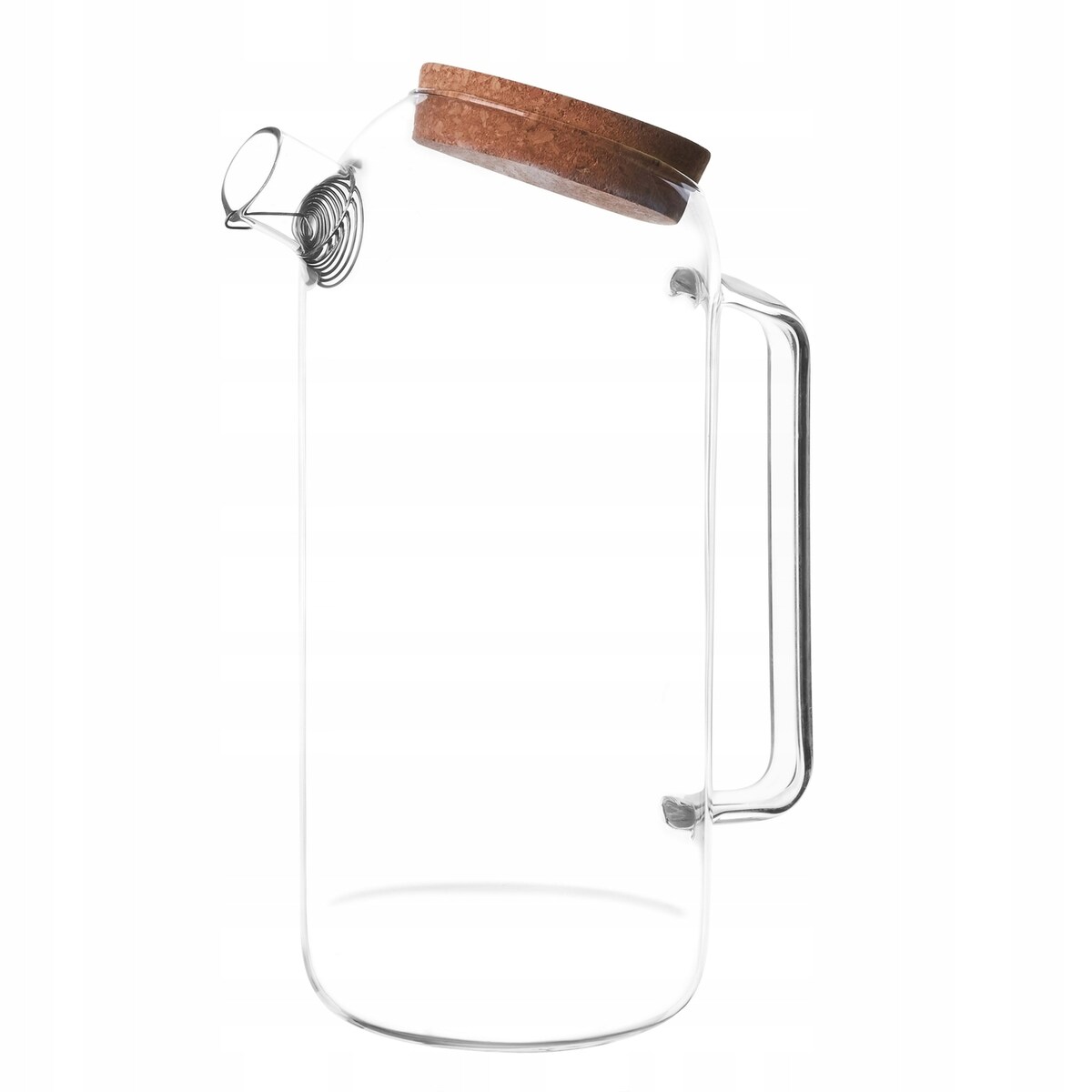 DZBANEK SZKLANY do HERBATY zioła pojemnik na wodę kompot sok 1,7 L prezent