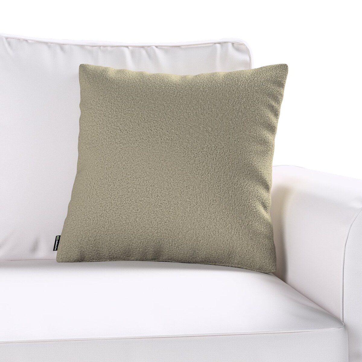 Poszewka Kinga na poduszkę 43x43 ciemno beżowa bukla